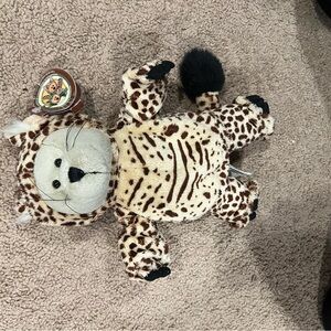 Starbucks Bearista Leopard Print Stuffed Conservation International Bear-2005